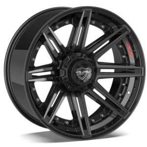4P08 - 22 inch - 12.00 - Brushed Black