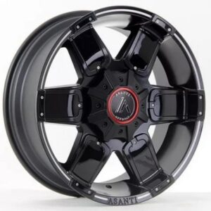 Ab811 (AB8119) - 20 inch - 9.00 - Satin black milled w/ gloss black accents