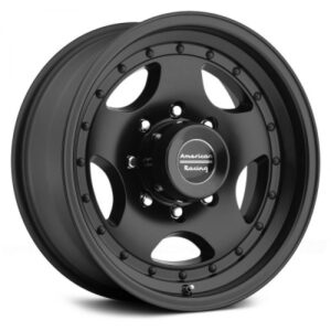 AR23 - 15 inch - 8.00 - Satin black w/ clear coat