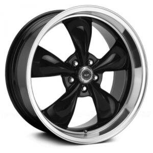 AR105 TORQ THRUST M - 17 inch - 8.00 - Gloss black w/ machined lip