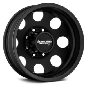 AR204 BAJA DUALLY - 17 inch - 6.50 - Satin black - rear