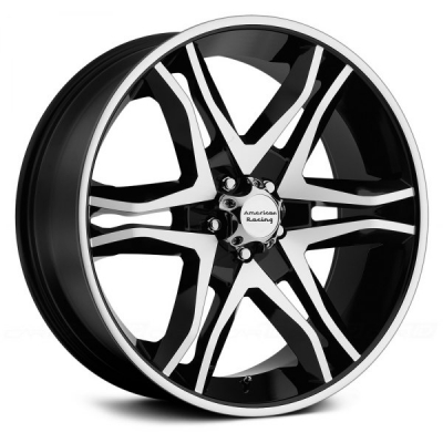 AR893 MAINLINE - 20 inch - 8.50 - Gloss black machined