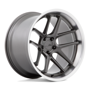 AR942 - 20 inch - 12.00 - Matte gunmetal w/ machined lip