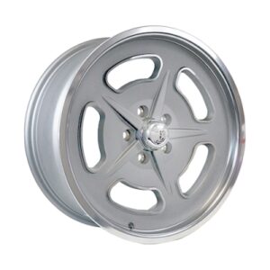 CIM549 - 18 inch - 8.00 - Matte Gunmetal Machined Spokes With Polished Lip