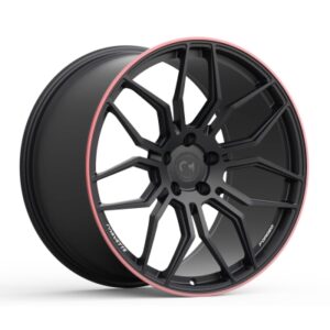 CIM556 - 21 inch - 12.00 - Matte Black Red Lip