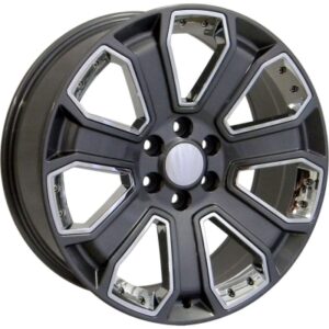 CV93 - 20 inch - 8.50 - Hyper Black with Chrome Inserts