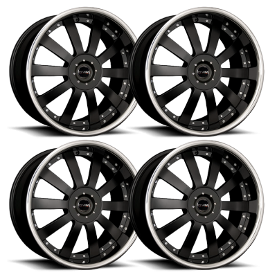 CIM STREET - BREEDSET - 19 inch - 8.00 - Black/INOX rand