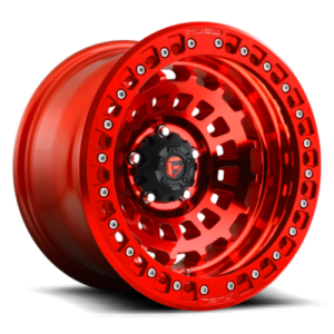 D100 ZEPHYR BEADLOCK - 17 inch - 9.00 - Candy red