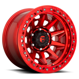 D113 COVERT BEADLOCK - 17 inch - 9.00 - Candy red