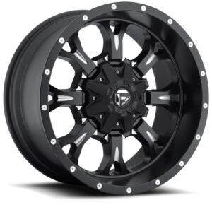 D517 KRANK - 18 inch - 9.00 - Matte black milled