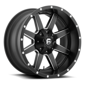 D538 MAVERICK - 20 inch - 9.00 - Matte black milled