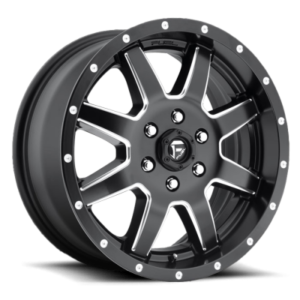 D538 MAVERICK - 18 inch - 8.00 - Matte black milled