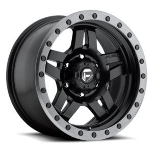 D557 ANZA - 16 inch - 8.00 - Matte black gun metal ring