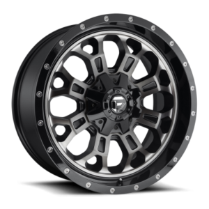 D561 CRUSH - 17 inch - 9.00 - Gloss machined double dark tint