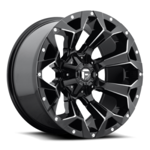 D576 ASSAULT - 20 inch - 9.00 - Gloss black milled