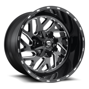 D581 TRITON - 22 inch - 10.00 - Gloss black milled