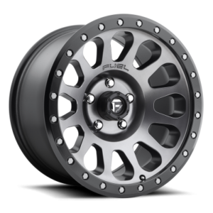 D601 VECTOR - 18 inch - 9.00 - Matte gun metal black bead ring