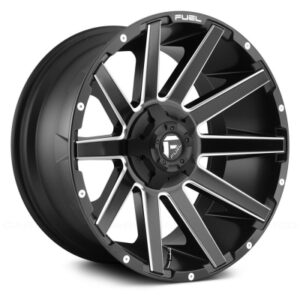 D616 CONTRA - 20 inch - 10.00 - Matte black milled