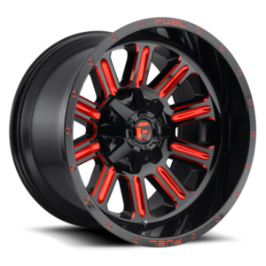 D621 HARDLINE - 18 inch - 9.00 - Gloss black red tinted clear