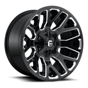 D623 WARRIOR - 20 inch - 9.00 - Gloss black milled