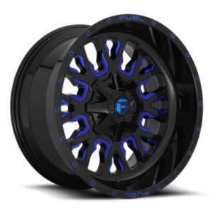 D645 STROKE - 18 inch - 9.00 - Gloss black blue tinted clear