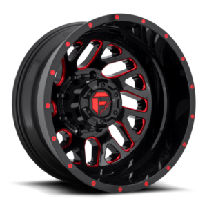 D656 TRITON - 20 inch - 8.20 - Gloss black red tinted clear