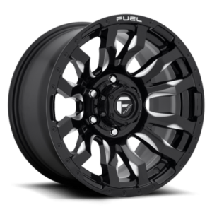 D673 BLITZ - 20 inch - 9.00 - Gloss black milled