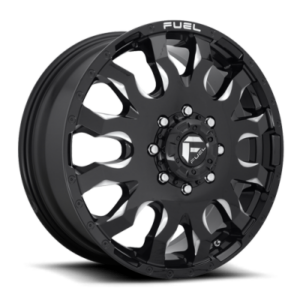 D673 BLITZ - 20 inch - 8.20 - Gloss black milled
