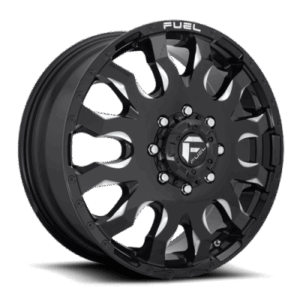 D673 BLITZ - 20 inch - 8.20 - Gloss black milled