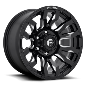 D673 BLITZ - 20 inch - 10.00 - Gloss black milled