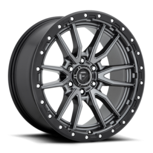 D680 REBEL - 22 inch - 10.00 - Matte gun metal black bead ring