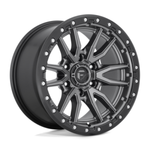 D680 REBEL - 20 inch - 10.00 - Matte gun metal black bead ring