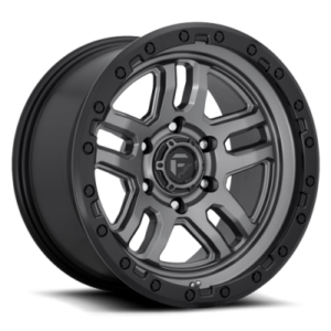 D701 AMMO - 18 inch - 9.00 - Matte gun metal black bead ring