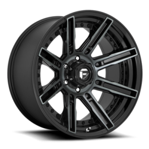 D708 ROGUE - 20 inch - 10.00 - Gloss machined double dark tint