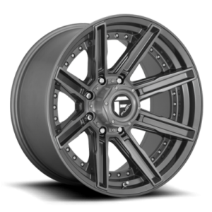 D710 ROGUE PLATINUM - 20 inch - 9.00 - Brushed gun metal tinted clear