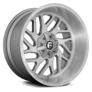 D715 TRITON PLATINUM - 22 inch - 10.00 - Brushed gun metal tinted clear