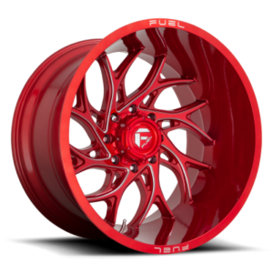 D742 RUNNER - 22 inch - 12.00 - Candy red milled