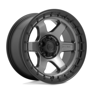 D752 BLOCK - 18 inch - 9.00 - Matte gunmetal w/ black ring