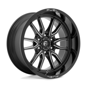 D761 CLASH - 17 inch - 9.00 - Gloss black milled