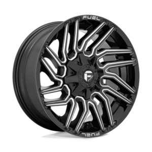 D773 TYPHOON - 20 inch - 10.00 - Gloss black milled