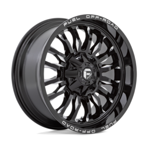 D795 ARC - 22 inch - 12.00 - Gloss black milled