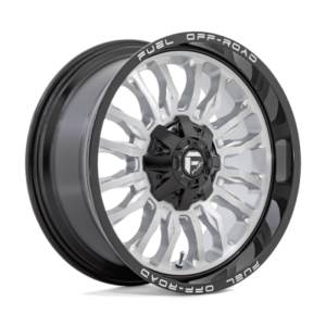 D798 ARC - 22 inch - 12.00 - Silver brushed face w/ milled black lip