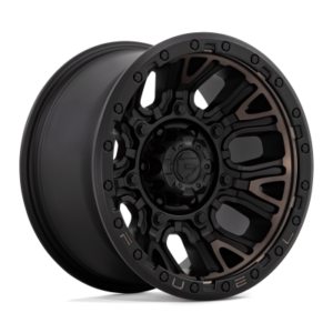 D824 TRACTION - 20 inch - 10.00 - Matte black w/ double dark tint