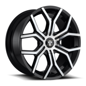 S209 ROYALTY - 22 inch - 9.50 - Gloss machined double dark tint