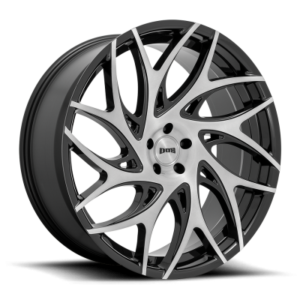 S260 G.O.A.T. - 26 inch - 10.00 - Brushed face w/ gloss black dark tint spokes