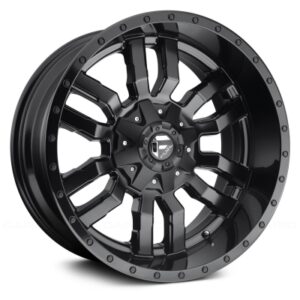 D596 SLEDGE - 18 inch - 8.00 - Matte black gloss black lip
