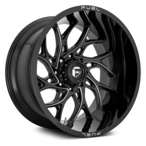 D741 RUNNER - 20 inch - 8.20 - Gloss black milled