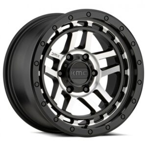 KM540 RECON - 18 inch - 8.50 - Satin black machined