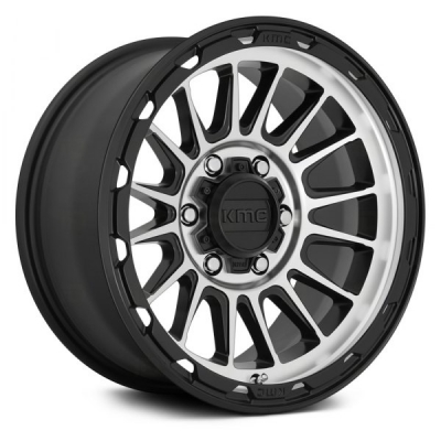 KM542 IMPACT - 17 inch - 8.50 - Satin black machined