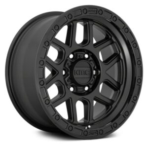 KM544 MESA - 20 inch - 9.00 - Satin black w/ gloss black lip